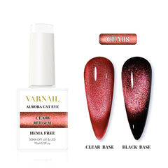 Aurora Cat Eye Gel (Hema-Free)- CEA08 Red Gem