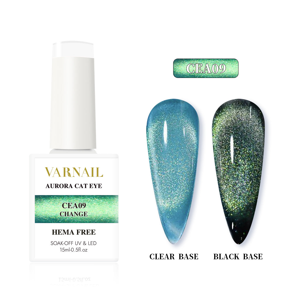 Hema-Free Aurora Cat Eye Gel Set 12 Colors