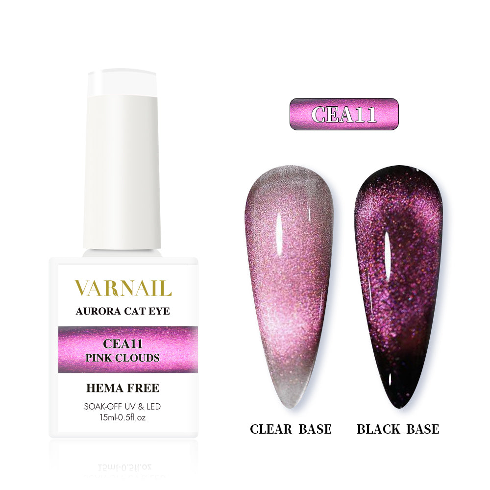 Aurora Cat Eye Gel (Hema-Free)- CEA11 Pink Clouds