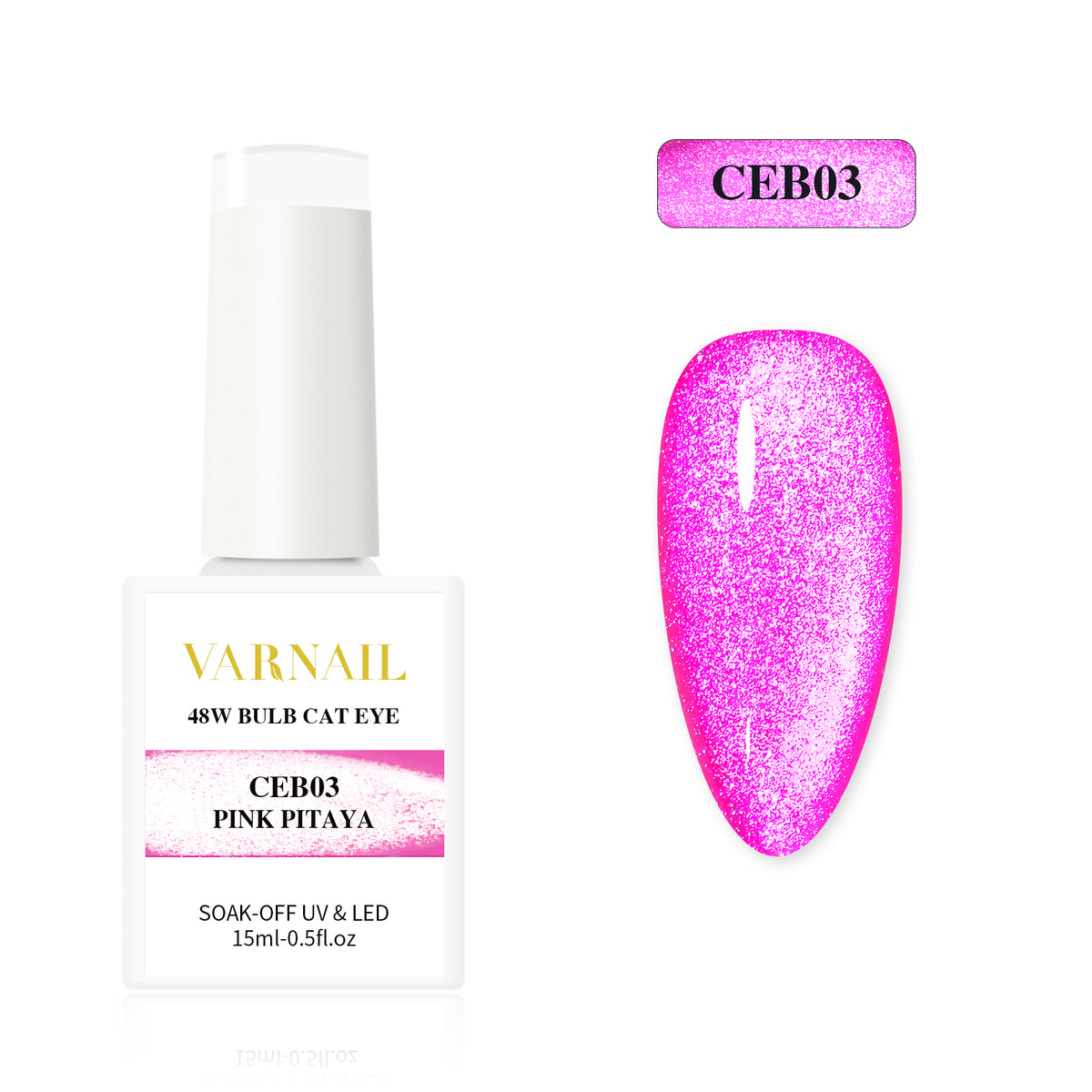 48W Bulb Cat Eye - CEB03 Pink Pitaya