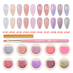 Solid Gel Polish 10 Colors Set - Fairy Dust