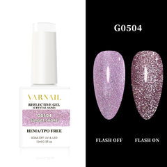 Hema-Free Crystal Sand Reflective Gel - G0504 Sunset Shore
