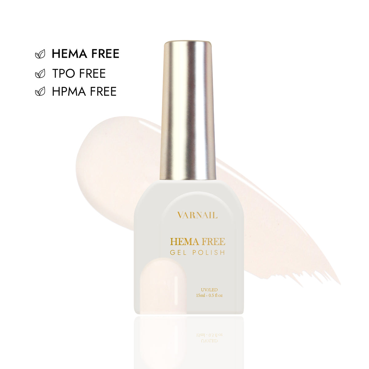 Hema-Free Gel Polish - 157 Light Beige