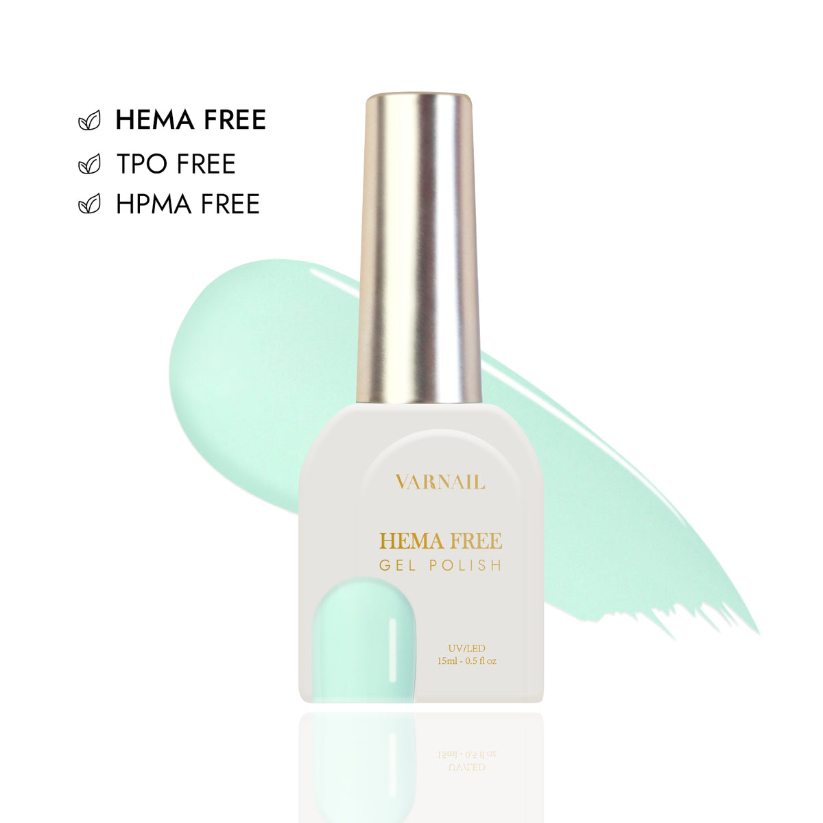 Hema-Free Gel Polish - 160	Pastel Tiffany