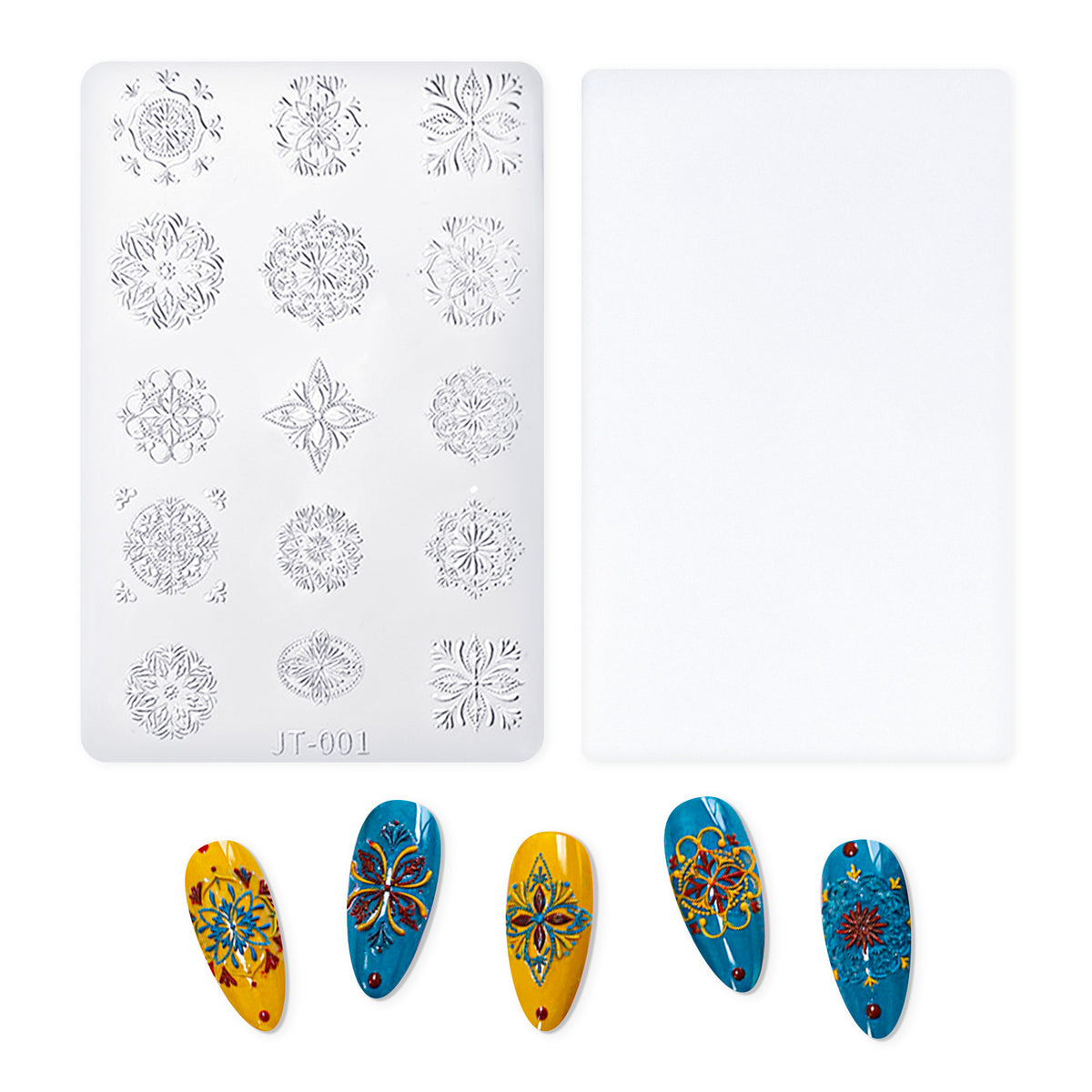 Nail Art Mold - JT001 Boho