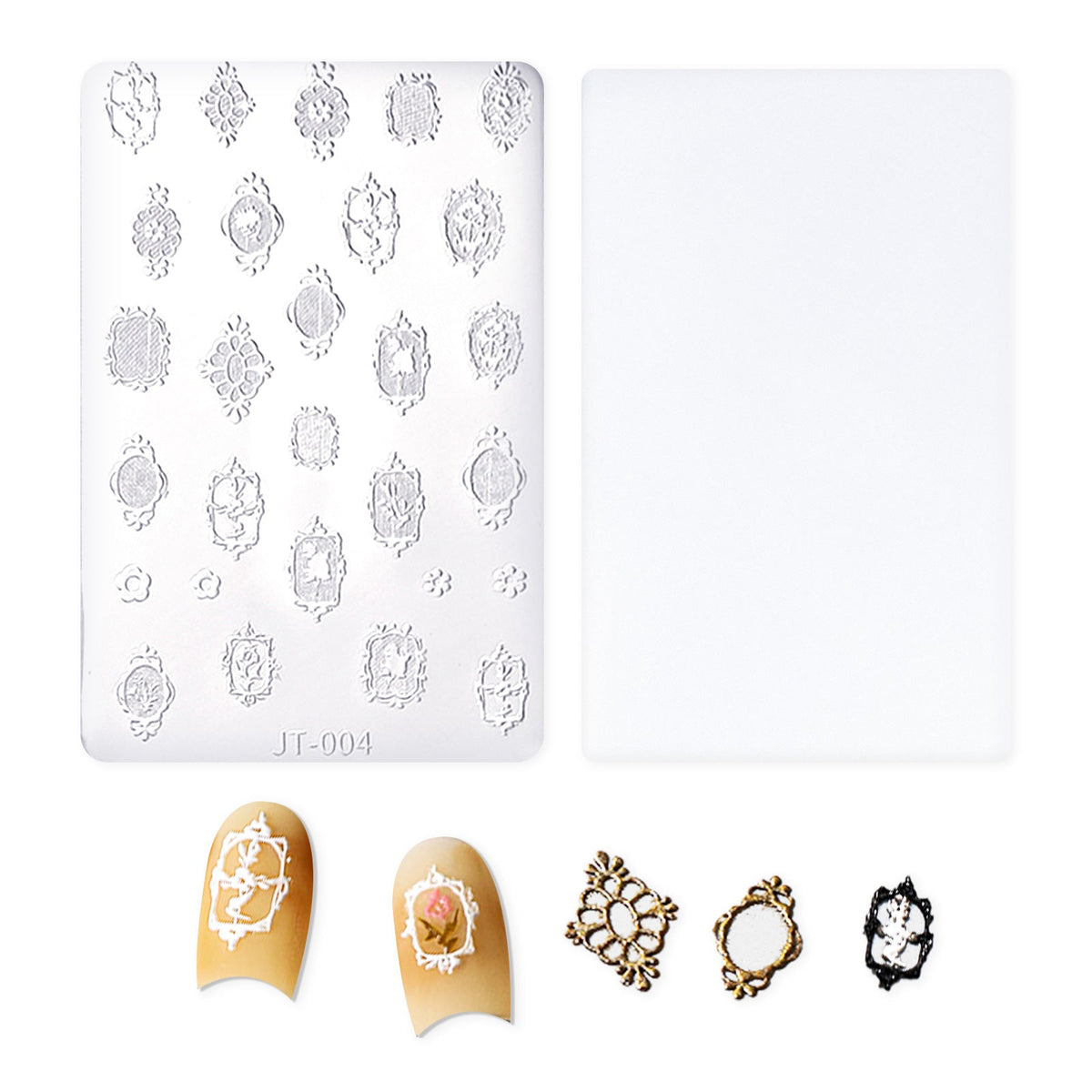 Nail Art Mold - JT004 Lace Frame