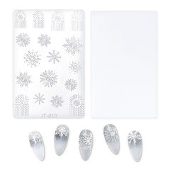 Nail Art Mold - JT019 Snowflake