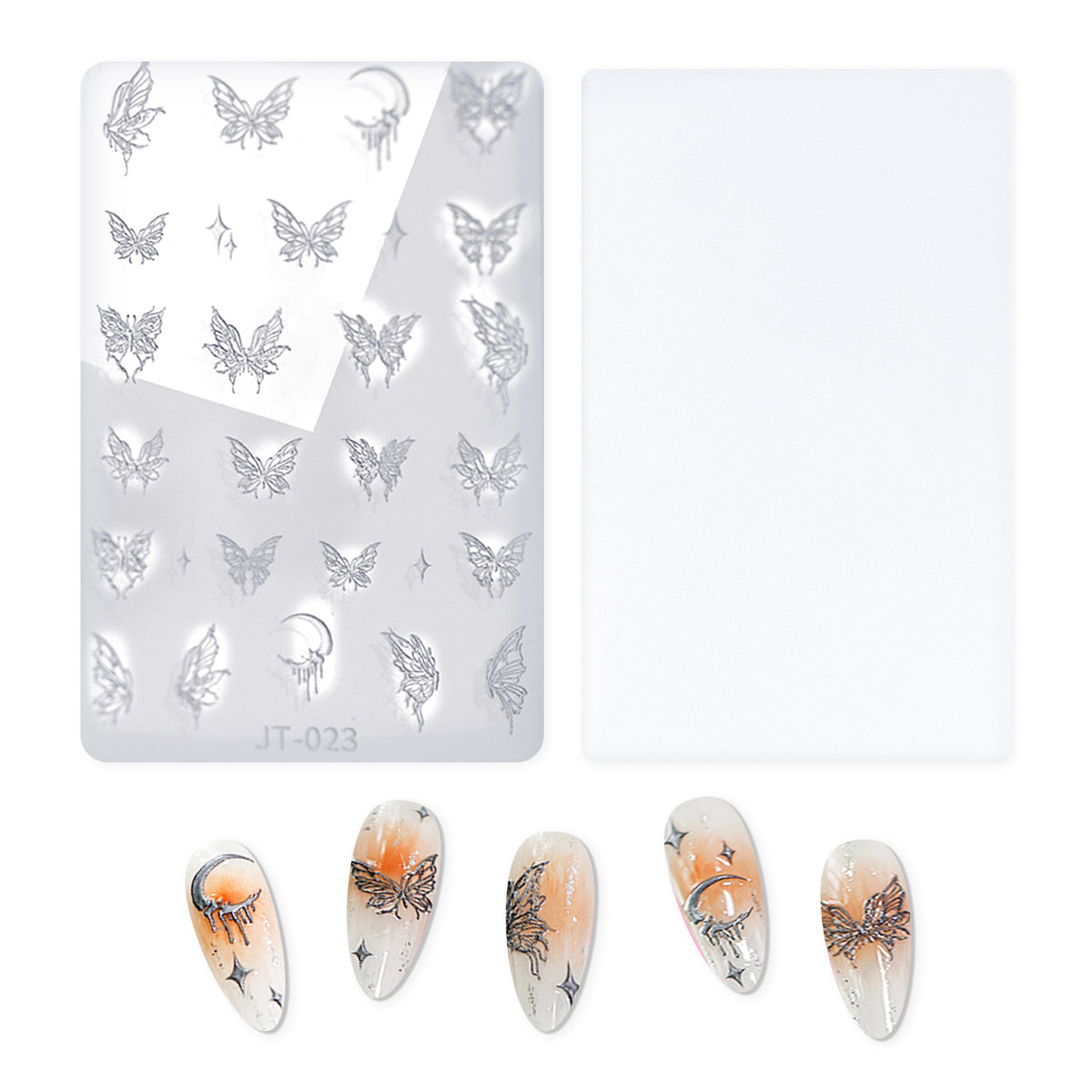 Nail Art Mold - JT023 Butterfly