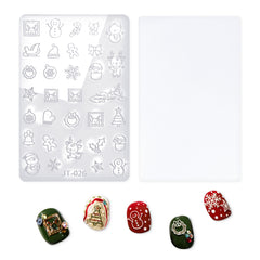 Nail Art Mold - JT026 Christmas