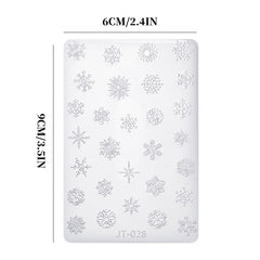 Nail Art Mold - JT028 Snow Flake