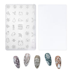 Nail Art Mold - JT029 Christmas