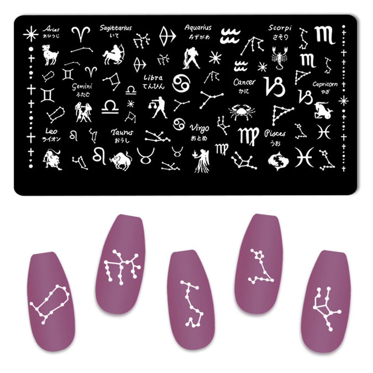 Nail Stamping Plates - Constellation