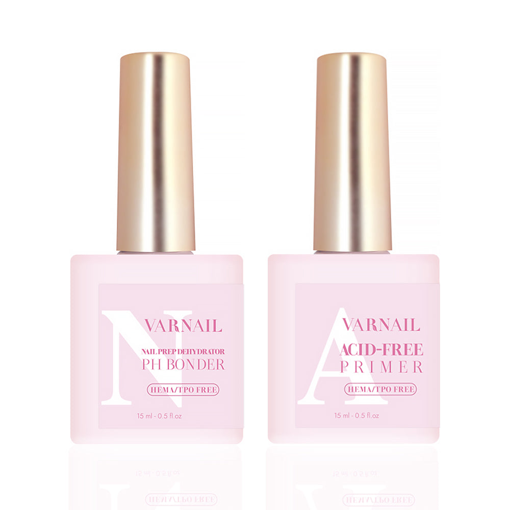 Hema-Free Nail Prep Dehydrator and Primer Set