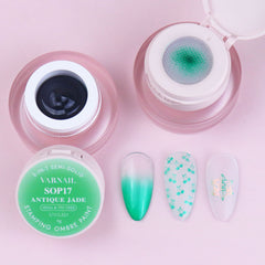 3-in-1 Stamping Ombre Paint Gel (Hema-Free) - SOP17 Antique Jade
