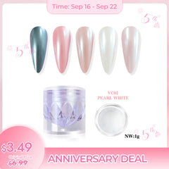 Anniversary Deal: Chrome Powder - VC02 Pearl White