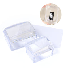 Alcohol-washable Nail Stamper (Rectangle)