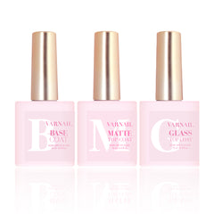 Base, Gloss & Matte Top Coat Set