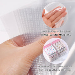 Nail Stickers Storage Book