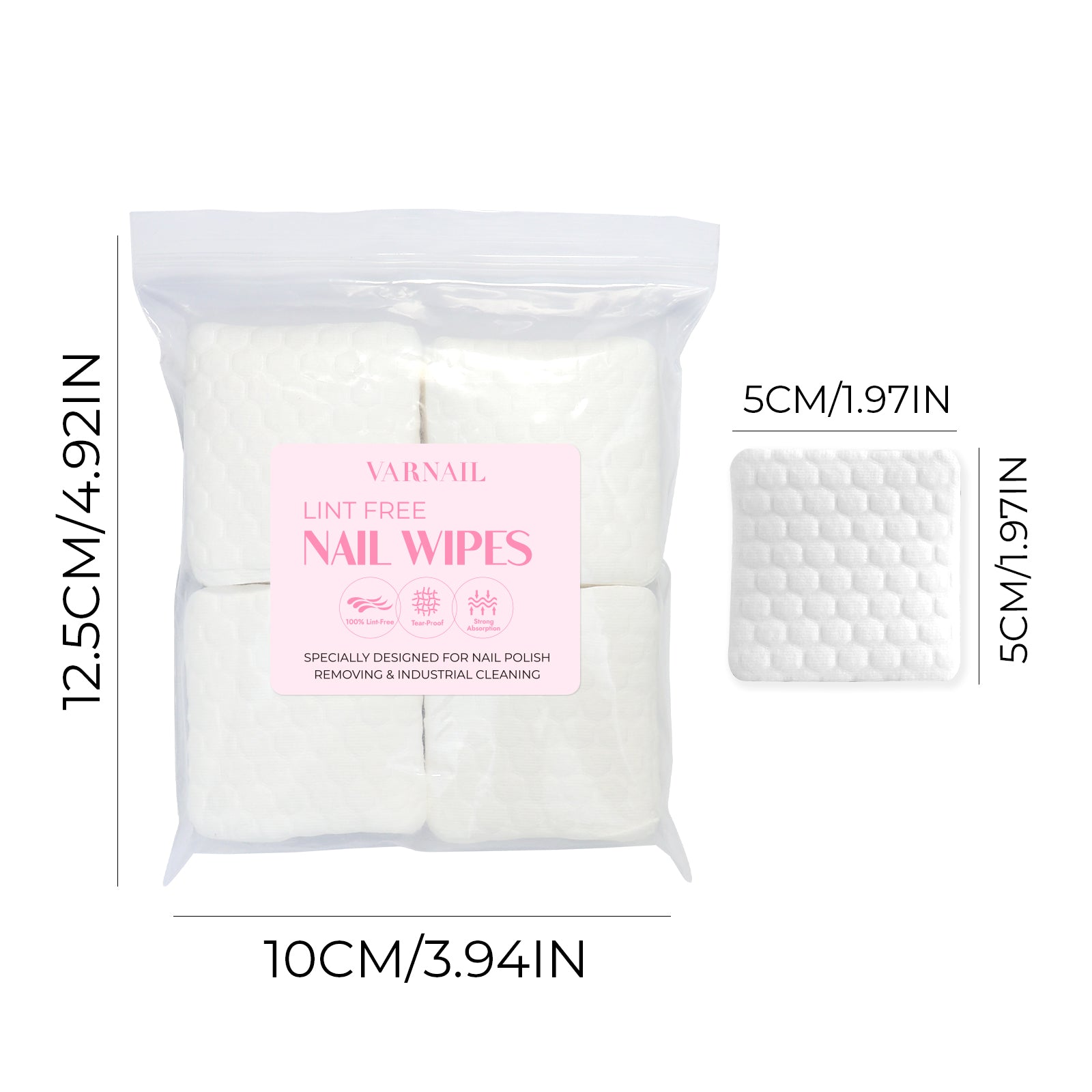 Lint-Free Nail Wipes