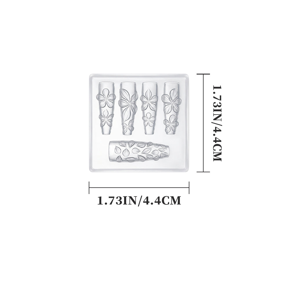 3D Nail Art Mold (Upgrade) - #48 Icy Lily Flower