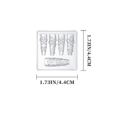 3D Nail Art Mold (Upgrade) - #48 Icy Lily Flower