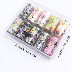 Nail Transfer Foil - Halloween Party