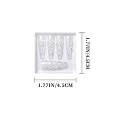 3D Nail Art Mold (Upgrade) - #49 Plumeria