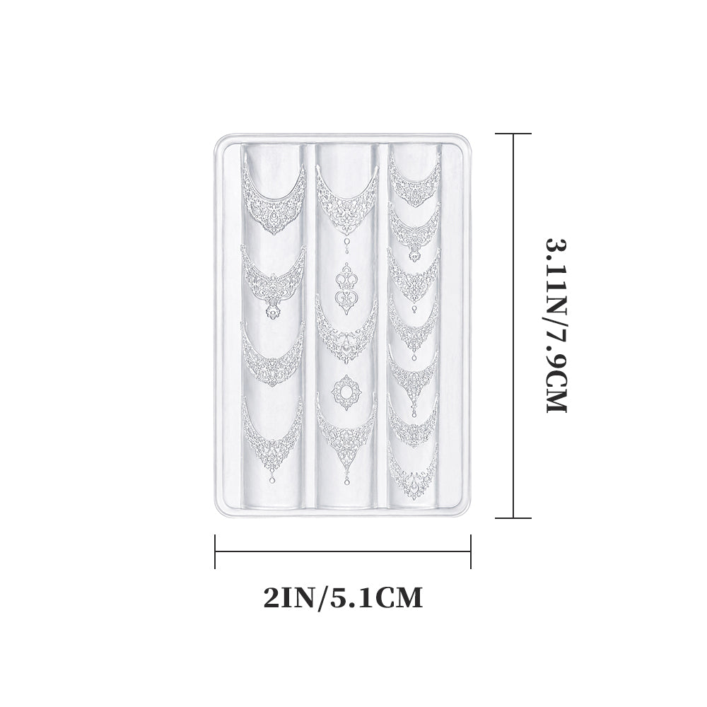 3D Nail Art Mold (Upgrade) - #54 Luxury French