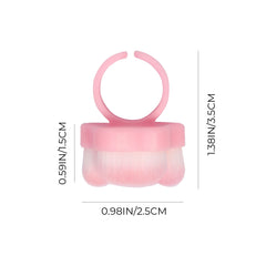 Nail Cleaning Brush - Cat Paw Ring