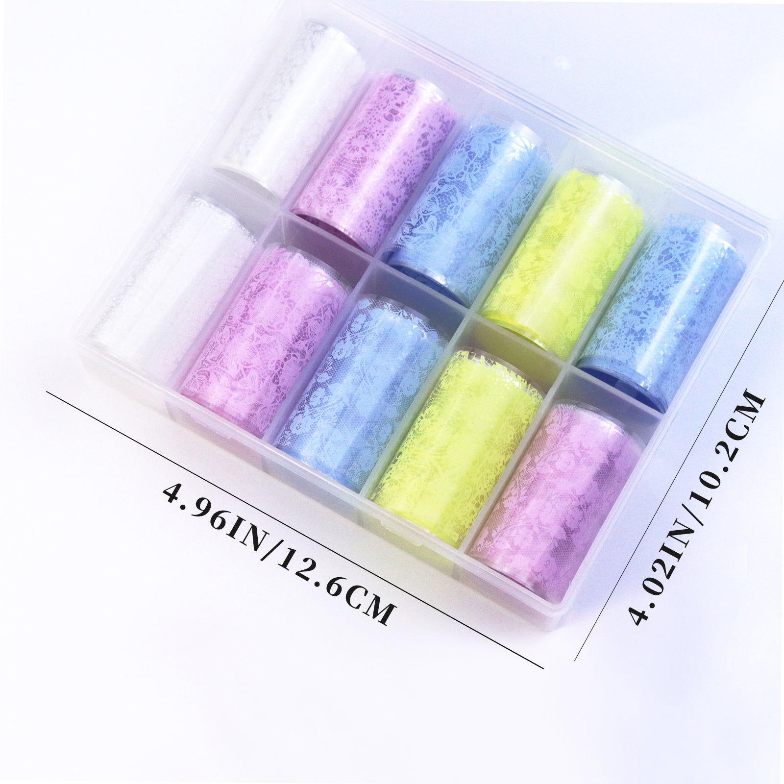 Nail Transfer Foil - Pastel Lace