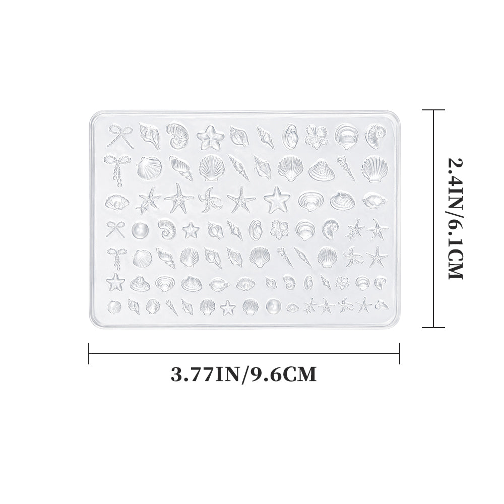 3D Nail Art Mold - #34 Sea Shell