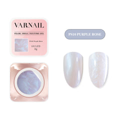 Pearl Shell Texture Gel Polish - PS10 Purple Rose