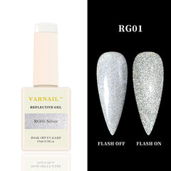 6 Colors Reflective Gel Polish Set - GS01