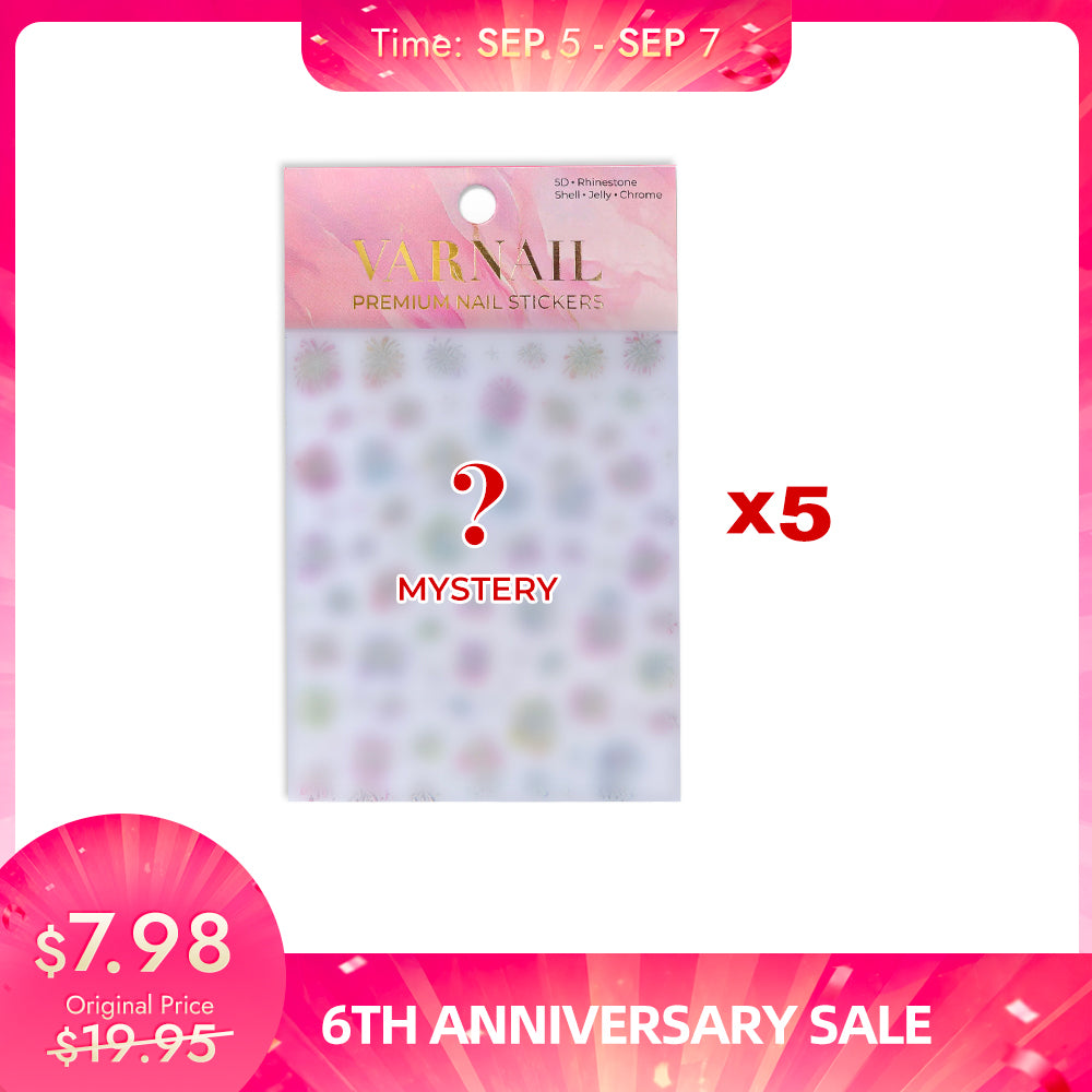 【🎉6th Anniversary Sale】: 60% OFF - Premium Nail Sticker Sale