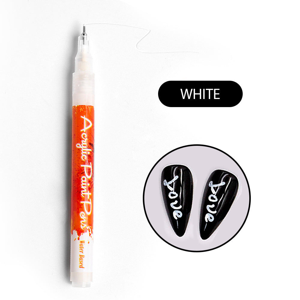Easy Nail Art Graffiti Line Drawing Pen