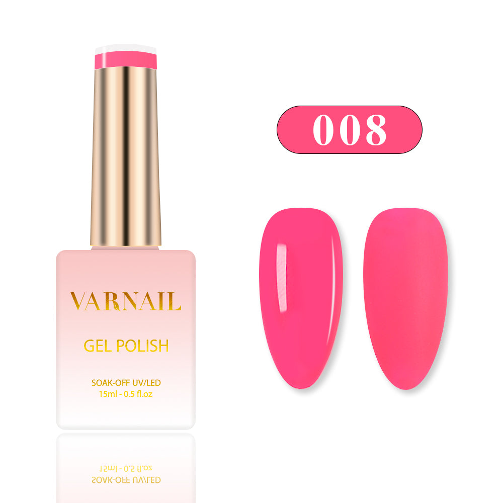 Gel Polish - 008 Neon Rose