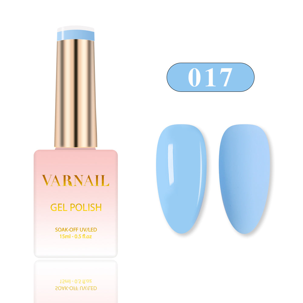 Gel Polish - 017 Cinderella Blue