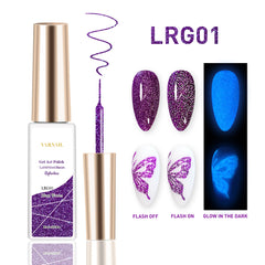 Luminous Neon Reflective Liner Gel Set