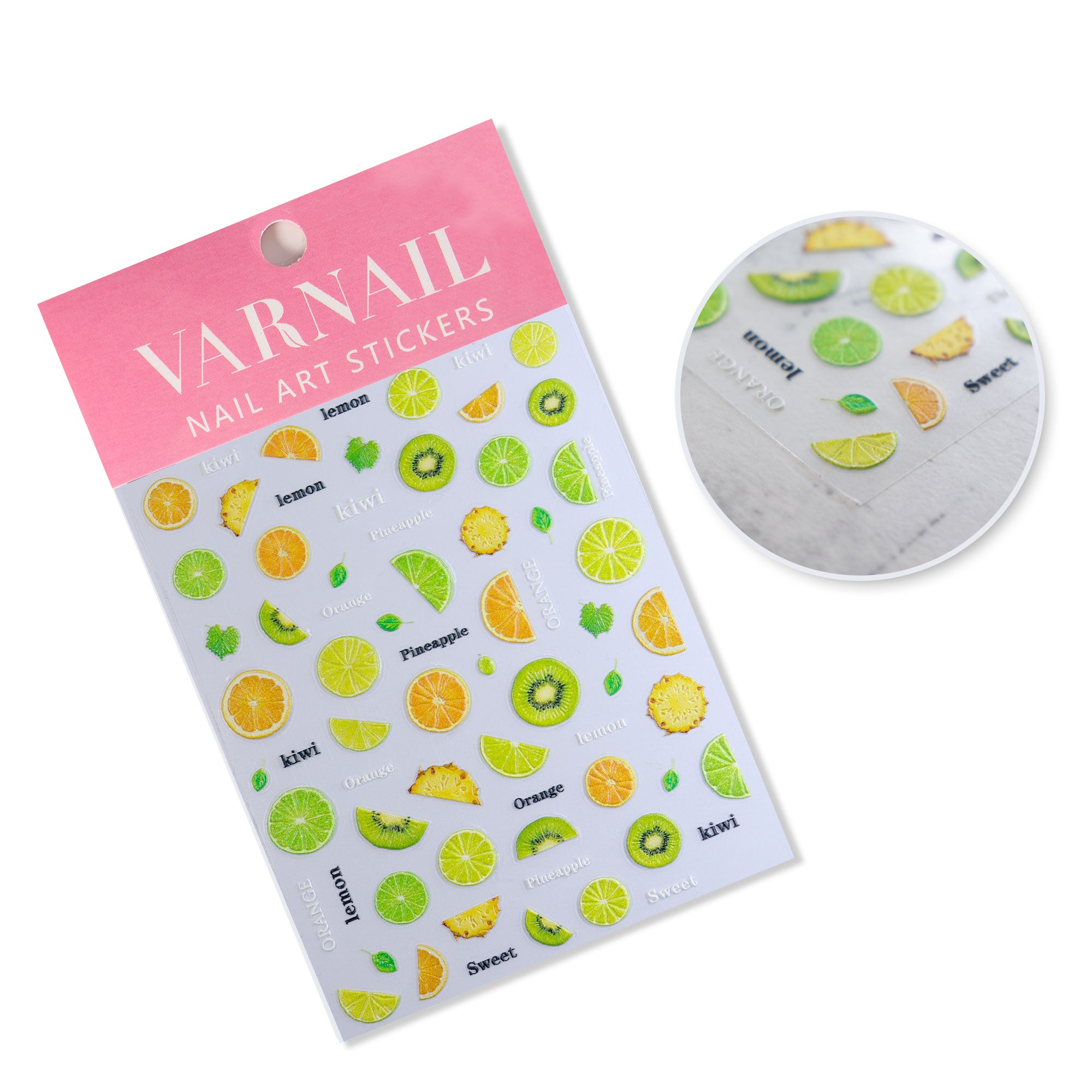 5D Nail Sticker - Vitamin C