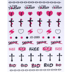 Nail Sticker - Cross