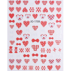 Nail Sticker - Heart & Strawberry