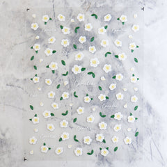 5D Nail Sticker - Camellia