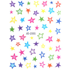 Nail Sticker - Colorful Stars