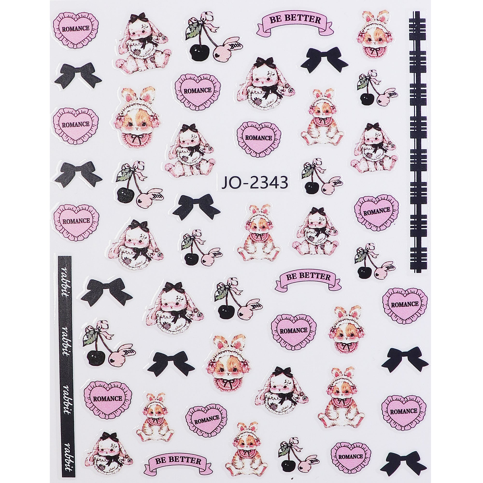 Nail Sticker - Kawaii Rabbit