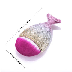 Mermaid Nail Dust Brush