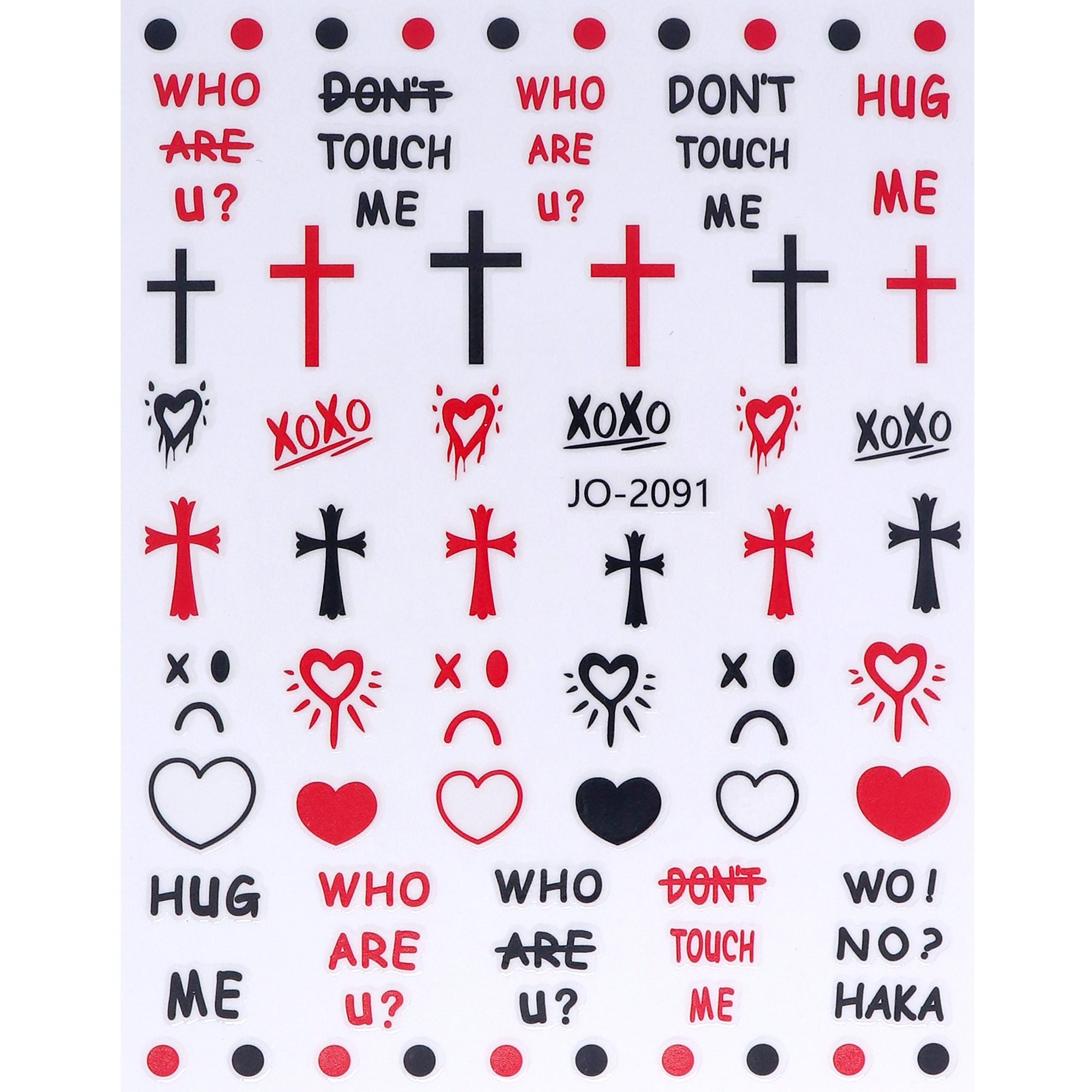 Nail Sticker - Cross