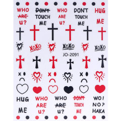 Nail Sticker - Cross