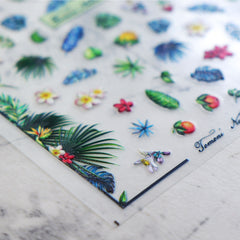 5D Nail Sticker - Rainforest