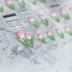 5D Nail Sticker - Tulip