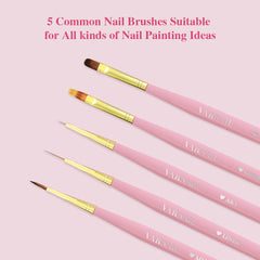 Professional Nail Art Brush Set